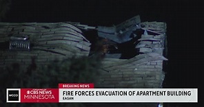 Fire forces evacuation of Eagan apartment complex
