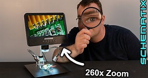 This is a Bargain! II Andonstar AD208 Digital Microscope 8.5 LCD Review