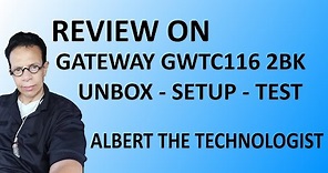 REVIEW ON Gateway GWTC116 2BK 11 Convertible Notebook 11.6
