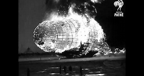 Hindenburg Disaster - Real Footage (1937) | British Pathé