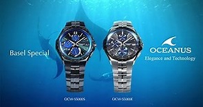 OCEANUS OCW-S5000 SUPER SLIM HIGH-SPEC CHRONOGRAPH : CASIO