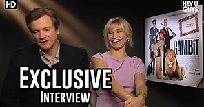 Cameron Diaz & Colin Firth Gambit Movie Exclusive Interview