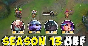 WE PLAYED SEASON 13 URF AND IT S LEGIT CHAOS (NEW ITEMS ARE BROKEN)