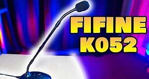 FiFine K052 Microphone Review | Amazing For The Price