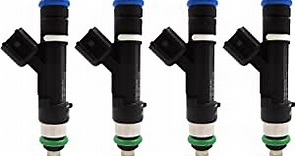HiSport Fuel Injector 0280158162 Compatible with Ford Mazda Mercury 2.5L 4 Hole 09-18 (4 PCS/Pack)