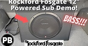 Best Powered Sub On Amazon! Rockford Fosgate 12 | P300-12