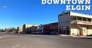 Downtown Elgin || Walking Around Elgin, Texas