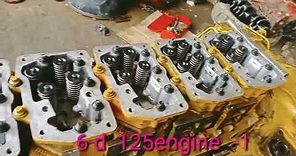 komatsu 6d125-1 engine timing fitting