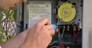 Installing a Timer
