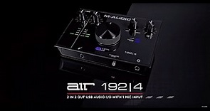 Introducing the M-Audio AIR 192|4