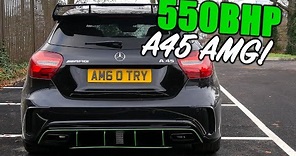 This 550BHP *Hybrid Turbo* A45 AMG is NUTS!