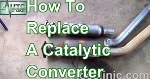 How To Replace A Catalytic Converter - Chrysler Town & Country 3.8L