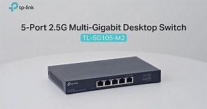 5-Port 2.5G Desktop Switch | TP-Link TL-SG105-M2