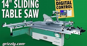 Grizzly 14 Sliding Table Saw with Digital Control