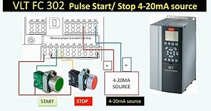 how to connect(4-20mA) analog input supply with VLT FC 302 .