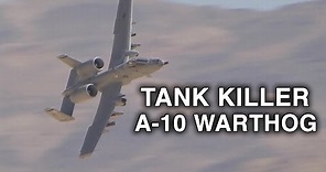 A-10 Warthog in Action - Avenger Autocannon, Rockets Live Fire