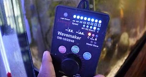 Jebao OW-25 Wavemaker Pump Review and Demo