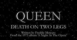Queen - Death on Two Legs (Official Lyric Video)