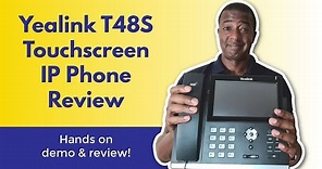 Yealink T48S Review - Touchscreen IP Phone with 16 Lines Capability
