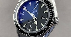 Omega Seamaster Planet Ocean 2200.50.00 Omega Watch Review